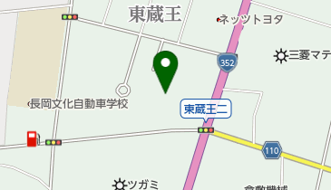 長岡市 北部体育館の地図画像