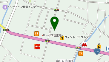 ヒマラヤスポーツ長岡店の地図画像