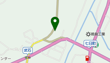 かせ美容室の地図画像