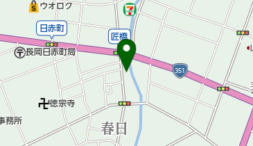 スワン美容室 春日店の地図画像