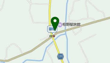 理容たきざわの地図画像