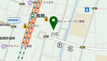 マリーナ長岡店の地図画像