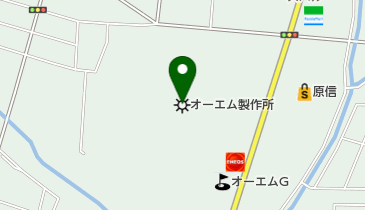 オーエムゴルフセンターの地図画像