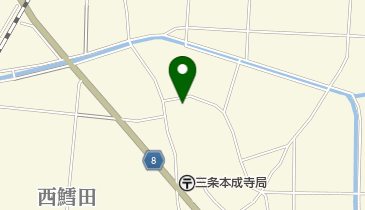 東鱈田集会場の地図画像