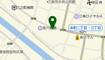 西村金物店の地図画像
