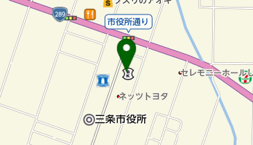 三条ロータリークラブの地図画像