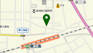 三条市建築設計協同組合の地図画像