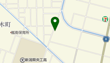 メナード化粧品 三条販社の地図画像