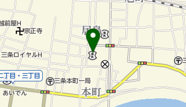 第四北越証券株式会社三条支店の地図画像