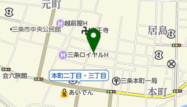 アン美容室の地図画像