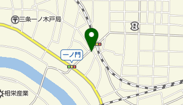 三角堂文具店の地図画像