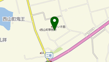 柏崎市 西山コミュニティセンターの地図画像