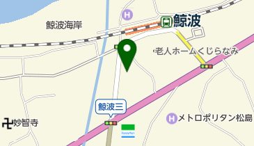 柏崎市 鯨波コミュニティセンターの地図画像