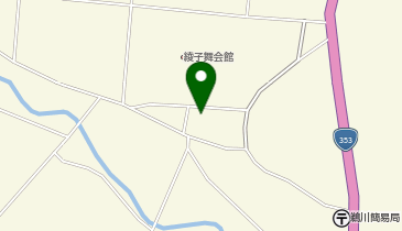 鵜川体験の里ほたるの地図画像