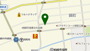 鏡町集会場の地図画像