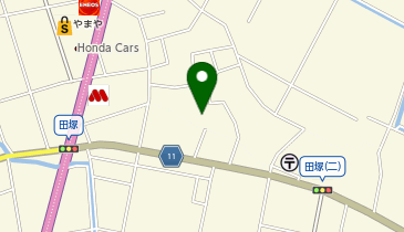 新田畑集会所の地図画像