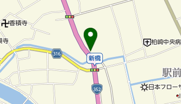 村上クリーニング店の地図画像