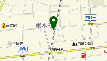 吉野化粧品店の地図画像