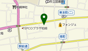 サイクルマエカワの地図画像