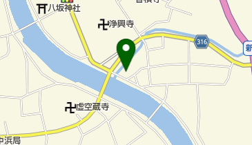 御嶽山神社の地図画像