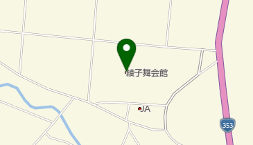 柏崎市 綾子舞会館の地図画像