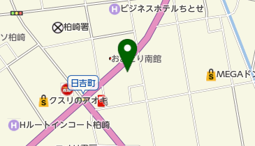 里味柏崎店の地図画像