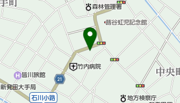 吉野鍼灸マッサージ治療院の地図画像