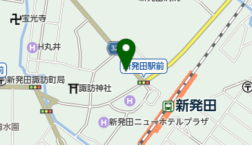 あげいし化粧品店の地図画像