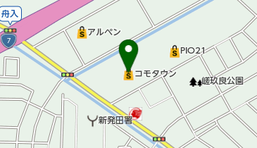 あげいし化粧品店 化粧品のあげいしの地図画像