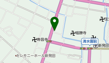 ホンマスポーツの地図画像