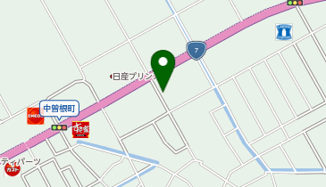 オレンジ新発田店の地図画像
