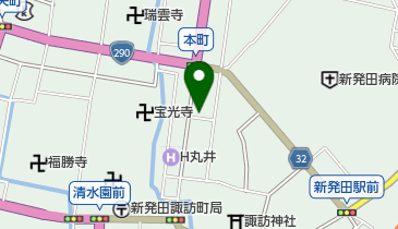 アトレ美容室の地図画像