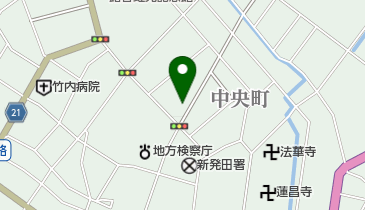 アルファー美容室の地図画像