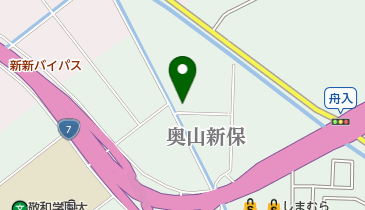 新潟県新発田食肉衛生検査センターの地図画像