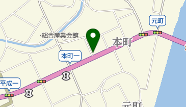 片市洋品店の地図画像