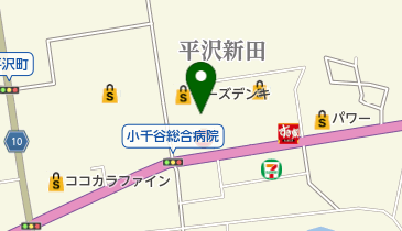 美容室びんしょうイオン小千谷店の地図画像