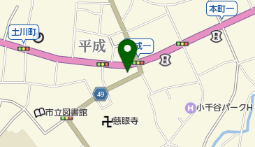 嵐屋理容所の地図画像