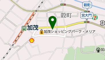 衣料のコヤマの地図画像