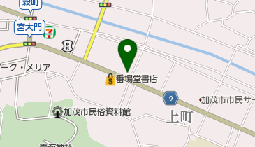 渡辺自転車店の地図画像