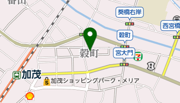 牛腸金物店の地図画像