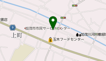 狩谷クリーニング店の地図画像