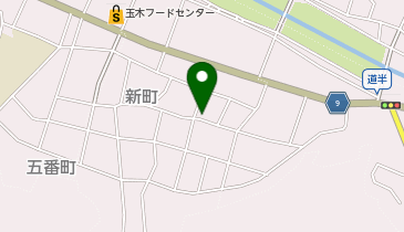 ばんばクリーニング店の地図画像