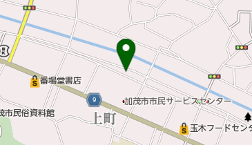 安田洗工場の地図画像