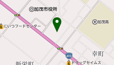 加茂商工会議所の地図画像