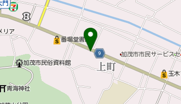 おしゃれの店あおきの地図画像