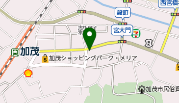 はまや化粧品店の地図画像