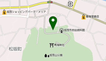 加茂市 市民体育館の地図画像