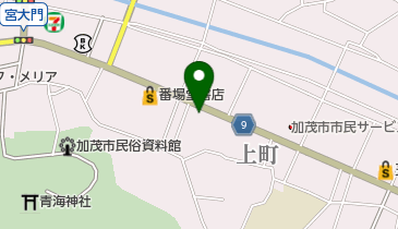 丸山カバン店の地図画像
