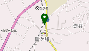栢森釣具竹材商店の地図画像