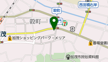 中長時計店ネジマキヤの地図画像